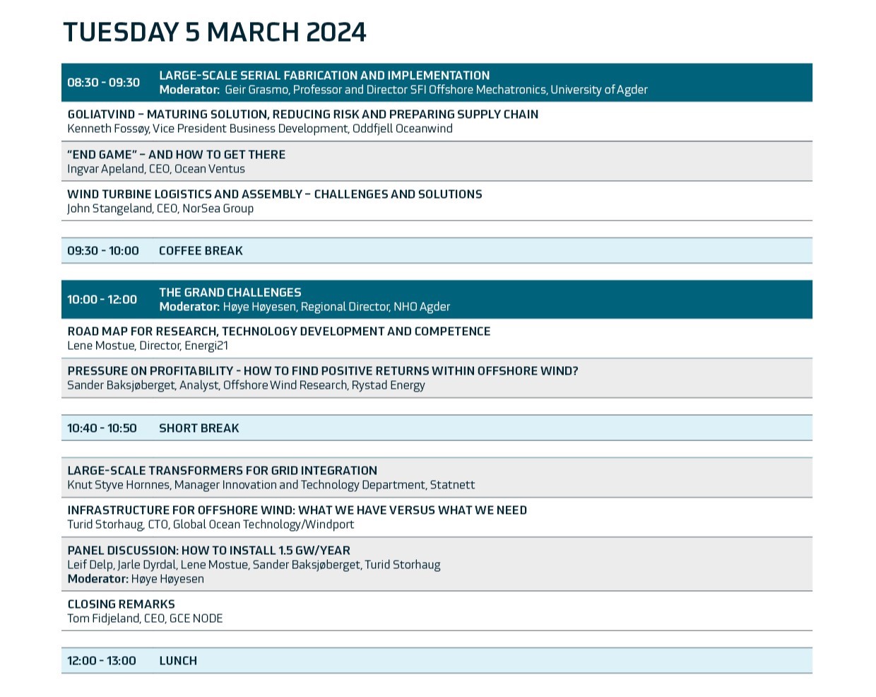 Science Meets Industry Offshore Wind Energy 2024   13029 GCE NODE Invitasjon Og Program Science Meets Industry Offshore Wind 160224 4 1 1 