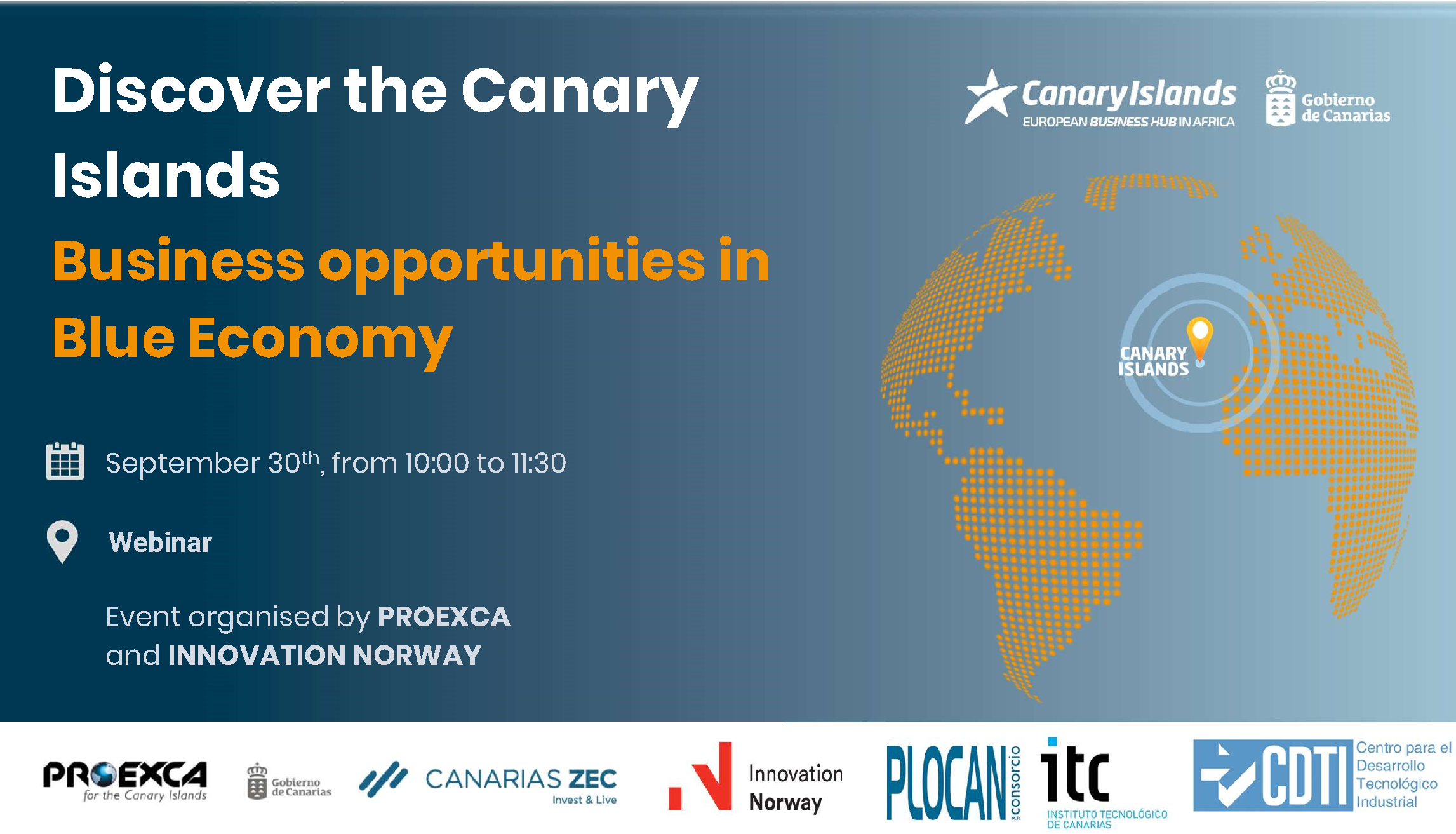 Business Opportunities In Blue Economy – Canary Islands