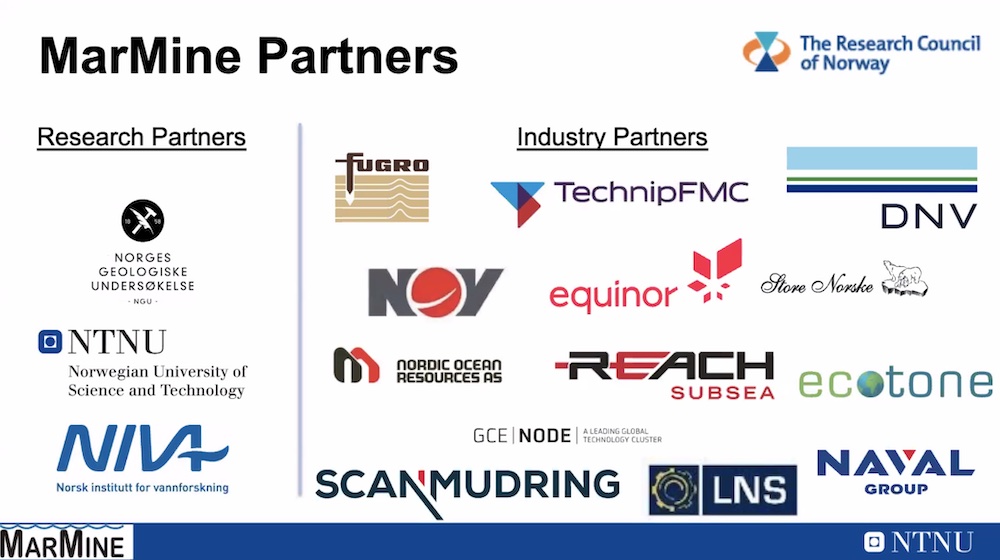 Potential for seabed minerals in Norway